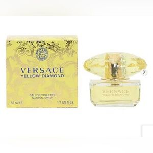Versace Yellow Diamond Fragrance with Gold Accents 0.17 oz